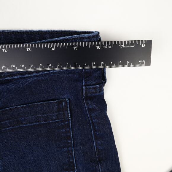 Gap Denim Womens 12/31 Regular Blue Jean Leggings Dark Wash - Picture 6 of 10